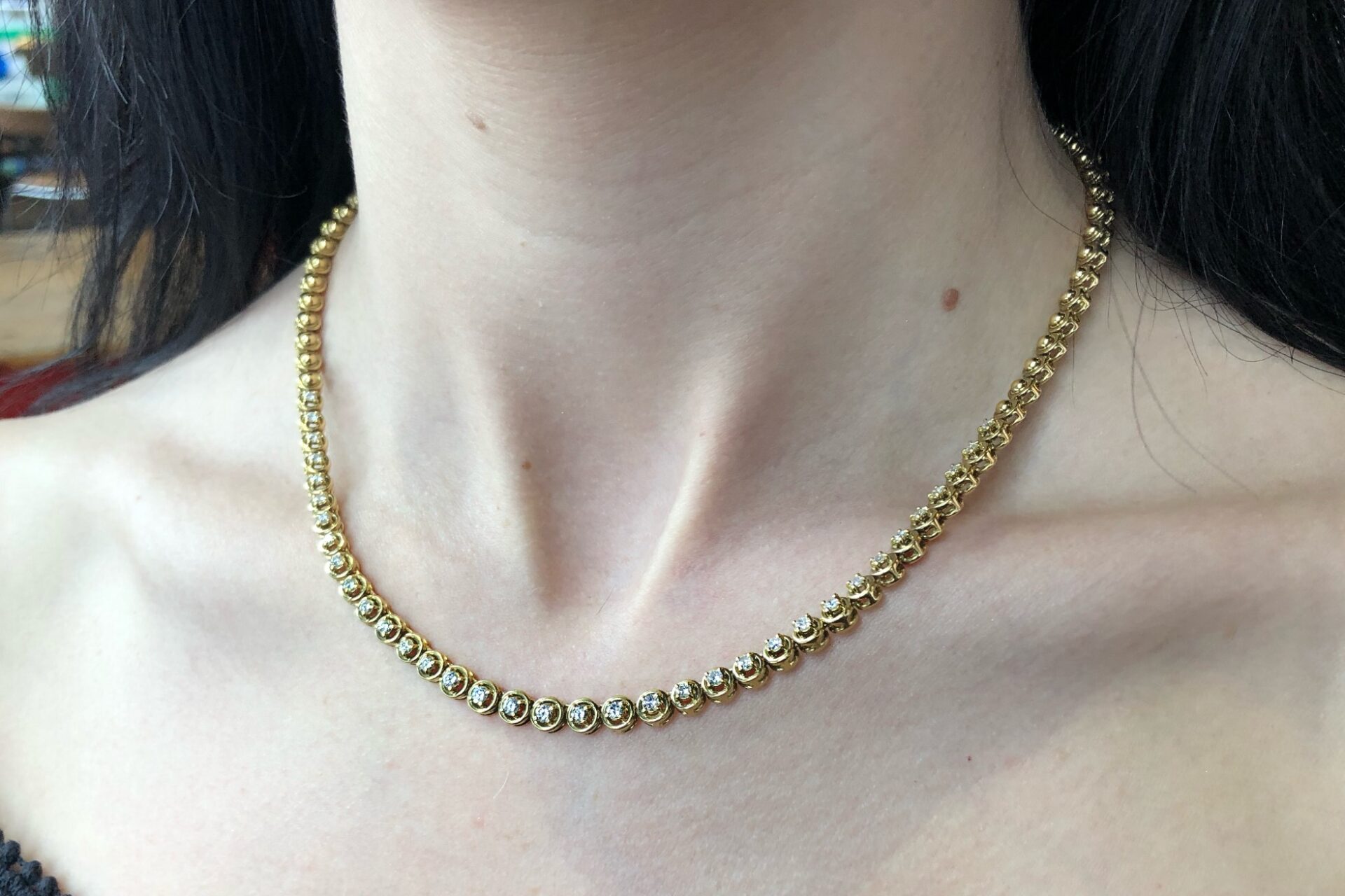 Necklace Gold & Diamonds - Frederick Coin Exchange